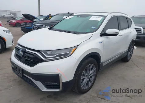 2020 Honda Cr-V Hybrid Touring из США, поврежденный, VIN 7FART6H95LE018508
